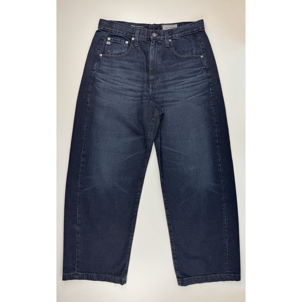 AG JEANS Hattie High Rise Barrel Jeansβ Japanese Fabric 29 Adriano Goldschmied